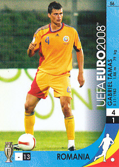 Gabriel Tamas Romania Panini Euro 2008 Card Game #56